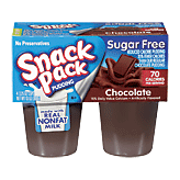 Snack Pack  sugar free chocolate pudding, 4 3.25-oz. Full-Size Picture